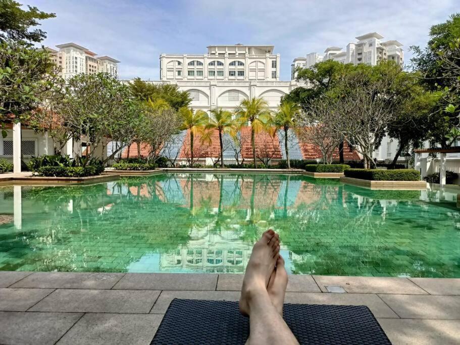 Perfect Marina Stay@ Strait Quay /W Big Balcony + Carpark Bagan Jermal Eksteriør billede